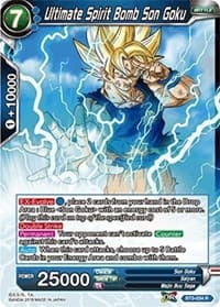 Ultimate Spirit Bomb Son Goku - Cross Worlds - Dragon Ball Super: Masters card