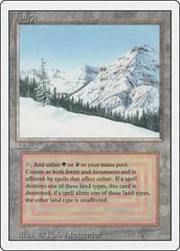 Taiga - Revised Edition - Magic: The Gathering card