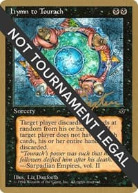 Hymn to Tourach (Circle) - 1996 George Baxter (FEM) - World Championship Decks - Magic: The Gathering card