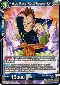 Majin Defier, South Supreme Kai - Cross Worlds - Dragon Ball Super: Masters card