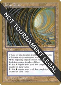 Lava Tubes - 1996 George Baxter (ICE) - World Championship Decks - Magic: The Gathering card