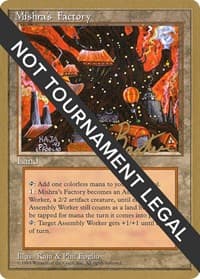 Mishra's Factory - 1996 George Baxter (4ED) - World Championship Decks - Magic: The Gathering card