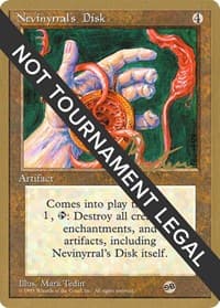 Nevinyrral's Disk - 1996 George Baxter (4ED) (SB) - World Championship Decks - Magic: The Gathering card
