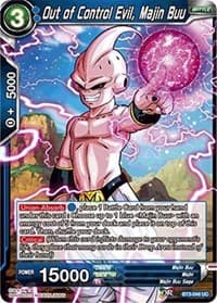 Out of Control Evil, Majin Buu - Cross Worlds - Dragon Ball Super: Masters card