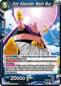 God Absorber Majin Buu - Cross Worlds - Dragon Ball Super: Masters card
