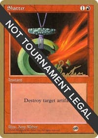 Shatter - 1996 George Baxter (4ED) (SB) - World Championship Decks - Magic: The Gathering card