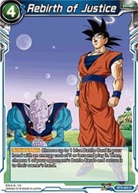 Rebirth of Justice - Cross Worlds - Dragon Ball Super: Masters card