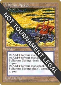 Sulfurous Springs - 1996 George Baxter (ICE) - World Championship Decks - Magic: The Gathering card