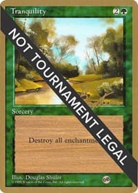 Tranquility - 1996 George Baxter (4ED) (SB) - World Championship Decks - Magic: The Gathering card