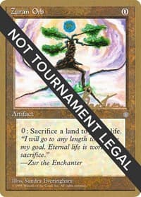 Zuran Orb - 1996 George Baxter (ICE) - World Championship Decks - Magic: The Gathering card