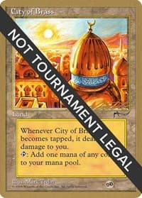 City of Brass - 1996 Leon Lindback (ARN) (SB) - World Championship Decks - Magic: The Gathering card