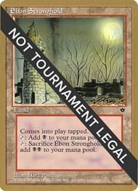 Ebon Stronghold - 1996 Leon Lindback (FEM) - World Championship Decks - Magic: The Gathering card