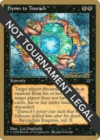 Hymn to Tourach (Circle) - 1996 Leon Lindback (FEM) - World Championship Decks - Magic: The Gathering card