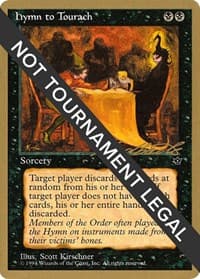 Hymn to Tourach (Table) - 1996 Leon Lindback (FEM) - World Championship Decks - Magic: The Gathering card