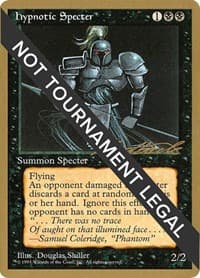 Hypnotic Specter - 1996 Leon Lindback (4ED) - World Championship Decks - Magic: The Gathering card