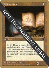 Jalum Tome - 1996 Leon Lindback (CHR) (SB) - World Championship Decks - Magic: The Gathering card