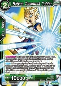 Saiyan Teamwork Cabba - Promotion Cards - Dragon Ball Super: Masters card