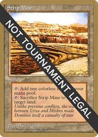 Strip Mine - 1996 Leon Lindback (4ED) - World Championship Decks - Magic: The Gathering card