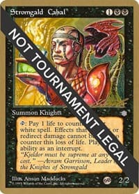 Stromgald Cabal - 1996 Leon Lindback (ICE) (SB) - World Championship Decks - Magic: The Gathering card
