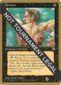 Torture - 1996 Leon Lindback (HML) (SB) - World Championship Decks - Magic: The Gathering card