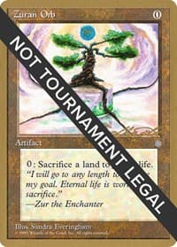 Zuran Orb - 1996 Leon Lindback (ICE) - World Championship Decks - Magic: The Gathering card