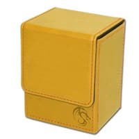 Deck Case LX - Yellow - BCW Deck Boxes - Deck Boxes card