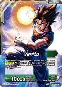 Vegito // Going All In, SSB Vegito - Cross Worlds - Dragon Ball Super: Masters card