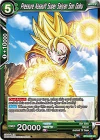 Pressure Assault Super Saiyan Son Goku - Cross Worlds - Dragon Ball Super: Masters card