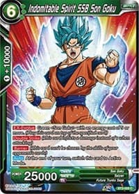 Indomitable Spirit SSB Son Goku - Cross Worlds - Dragon Ball Super: Masters card
