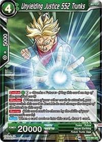 Unyielding Justice SS2 Trunks - Cross Worlds - Dragon Ball Super: Masters card