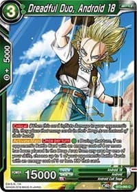 Dreadful Duo, Android 18 - Cross Worlds - Dragon Ball Super: Masters card