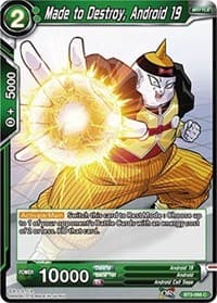 Made to Destroy, Android 19 - Cross Worlds - Dragon Ball Super: Masters card