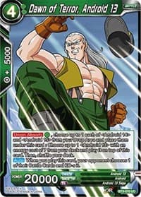 Dawn of Terror, Android 13 (2018) - Cross Worlds - Dragon Ball Super: Masters card