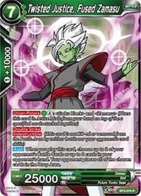 Twisted Justice, Fused Zamasu - Cross Worlds - Dragon Ball Super: Masters card