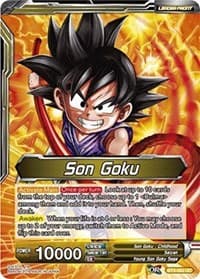 Son Goku // Uncontrollable Great Ape Son Goku - Cross Worlds - Dragon Ball Super: Masters card