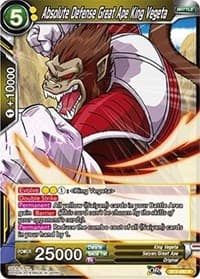 Absolute Defense Great Ape King Vegeta - Cross Worlds - Dragon Ball Super: Masters card