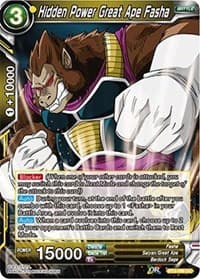 Hidden Power Great Ape Fasha - Cross Worlds - Dragon Ball Super: Masters card