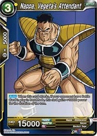 Nappa, Vegeta's Attendant - Cross Worlds - Dragon Ball Super: Masters card