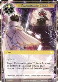 Flourishing Hope // Burgeoning Despair - The Time Spinning Witch - Force of Will card