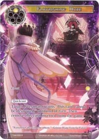 Flourishing Hope // Burgeoning Despair (Full Art) - The Time Spinning Witch - Force of Will card