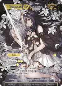 Princess of Fleeting Hope // Aimul, Princess of Despair (MISPRINT) - The Time Spinning Witch - Force of Will card