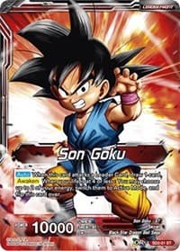 Son Goku // Rising Spirit Super Saiyan Son Goku - Cross Worlds - Dragon Ball Super: Masters card