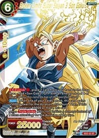 Broken Limits Super Saiyan 3 Son Goku - Cross Worlds - Dragon Ball Super: Masters card