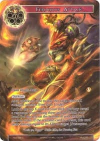 Ferocious Attack (Full Art) - The Time Spinning Witch - Force of Will card