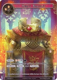 Hero's Bracelet (Full Art) - The Time Spinning Witch - Force of Will card
