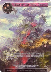 Home of the Ultra Dragon (Full Art) - The Time Spinning Witch - Force of Will card
