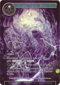 Lightning Cave (Full Art) - The Time Spinning Witch - Force of Will card