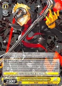 Ryuji as SKULL: The Phantom Vanguard - Persona 5 - Weiss Schwarz card
