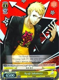 Ryuji Sakamoto (SR) - Persona 5 - Weiss Schwarz card