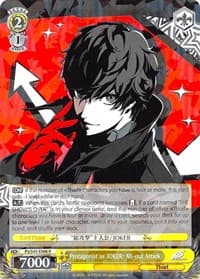 Protagonist as JOKER: All-out Attack - Persona 5 - Weiss Schwarz card